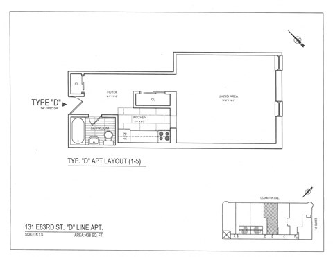 131 East 83 Street Studio Apartment for Rent - Photo Gallery 20